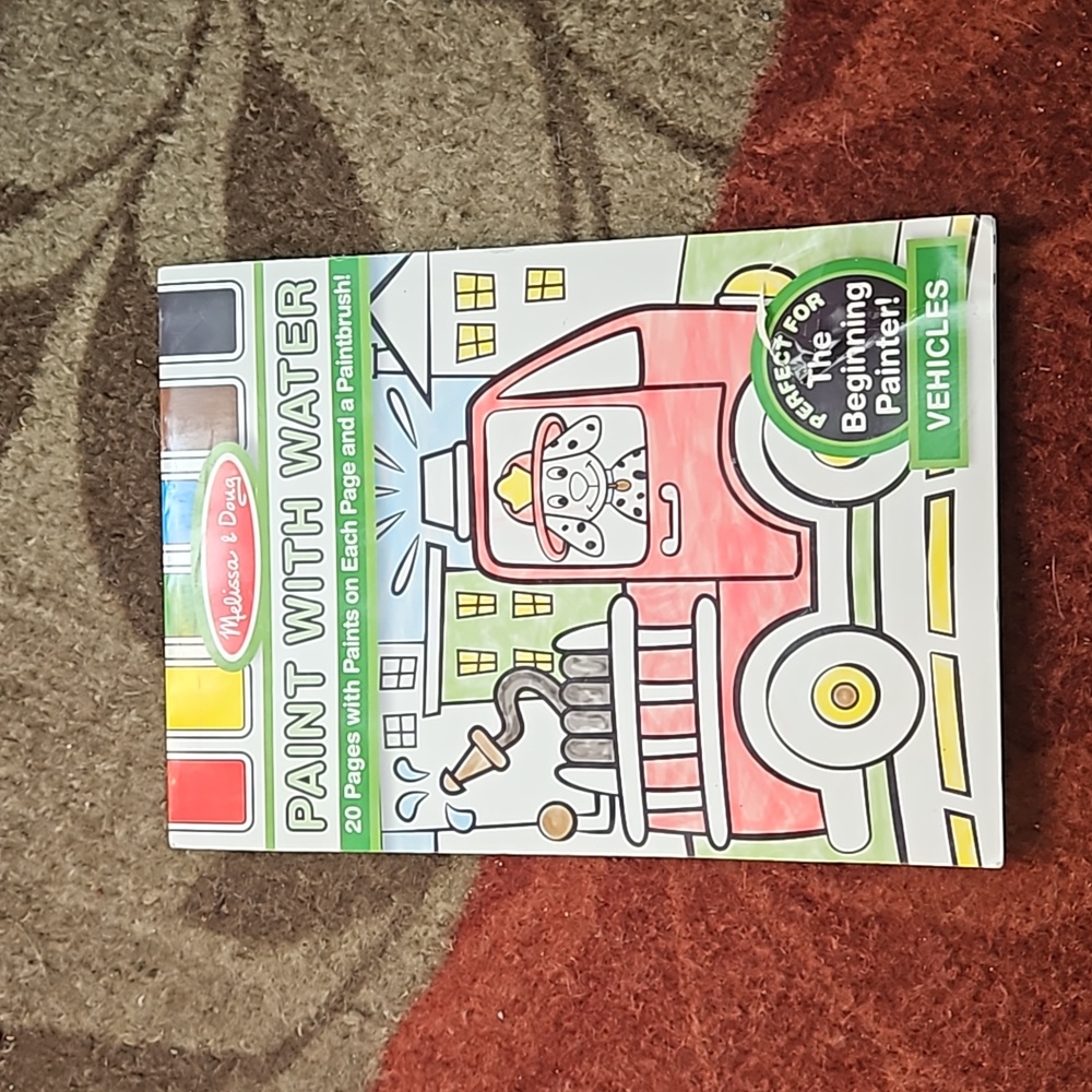 VINTAGE paint with water books for young children. Perfect for a preschool - Picture 5 of 9